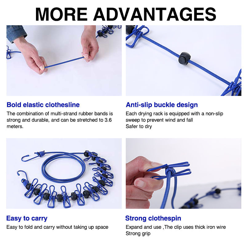 コンパクトで多用途の旅行用干しラック