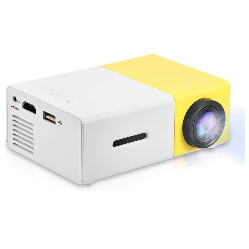 Portable projector for a home cinema experience
