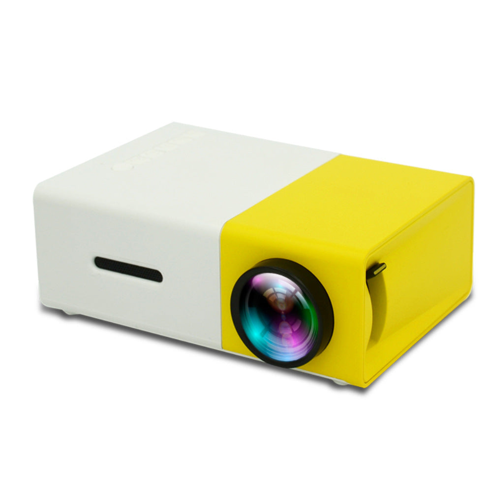 Portable projector for a home cinema experience